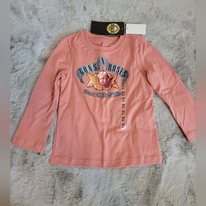 Nwt guns n roses girls longsleeve graphic tee